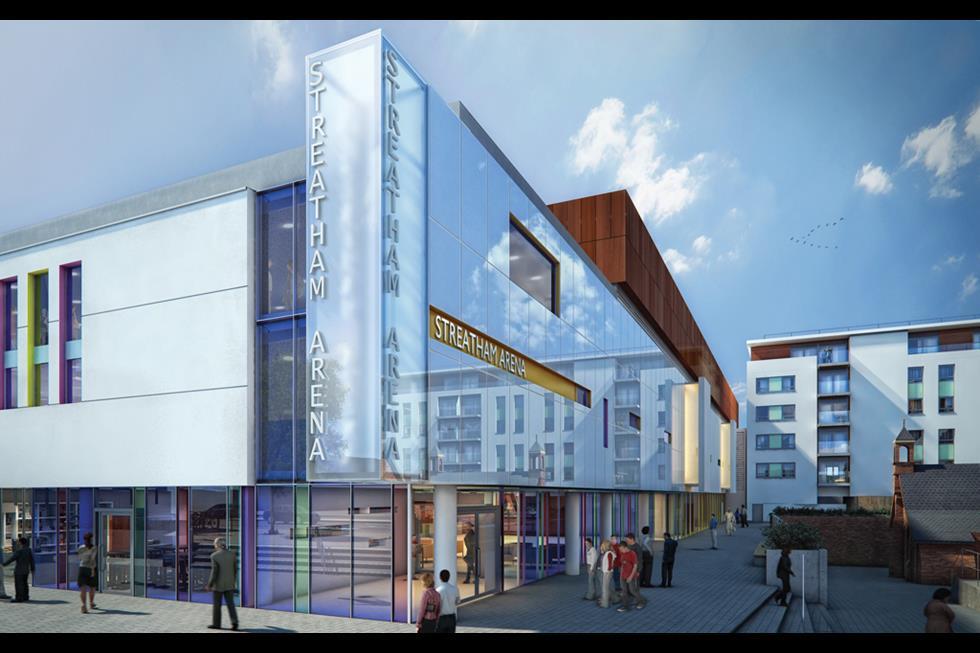 Streatham Hub How to build an ice rink above a swimming pool